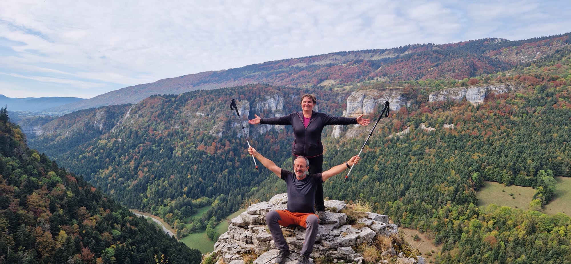 Superbe parcours dans le Vercors !