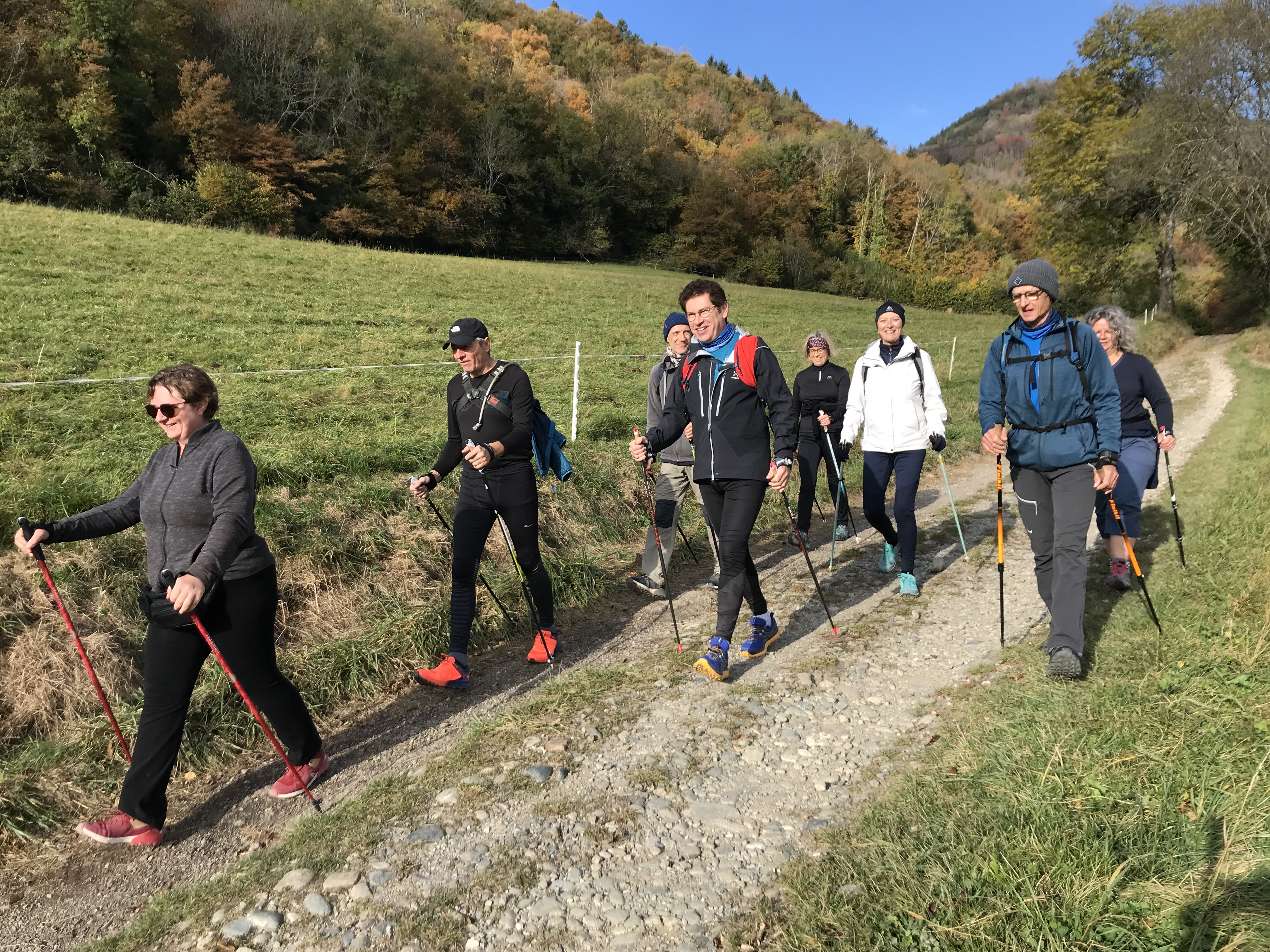 MARCHE NORDIQUE BRIE /VAULNAVEYS LE HAUT / BRIE