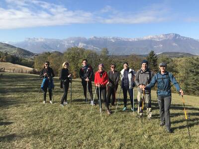 MARCHE NORDIQUE BRIE /VAULNAVEYS LE HAUT / BRIE