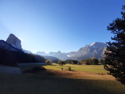 Une belle sortie trail autour du Mont Aiguille