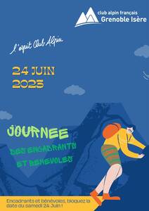 IL EST ENCORE TEMPS DE VOUS INSCRIRE A CETTE JOURNÉE ENCADRANTS/BÉNÉVOLES