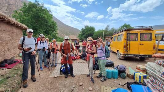 TREK MAROC JUIN 2024 AU M’GOUN