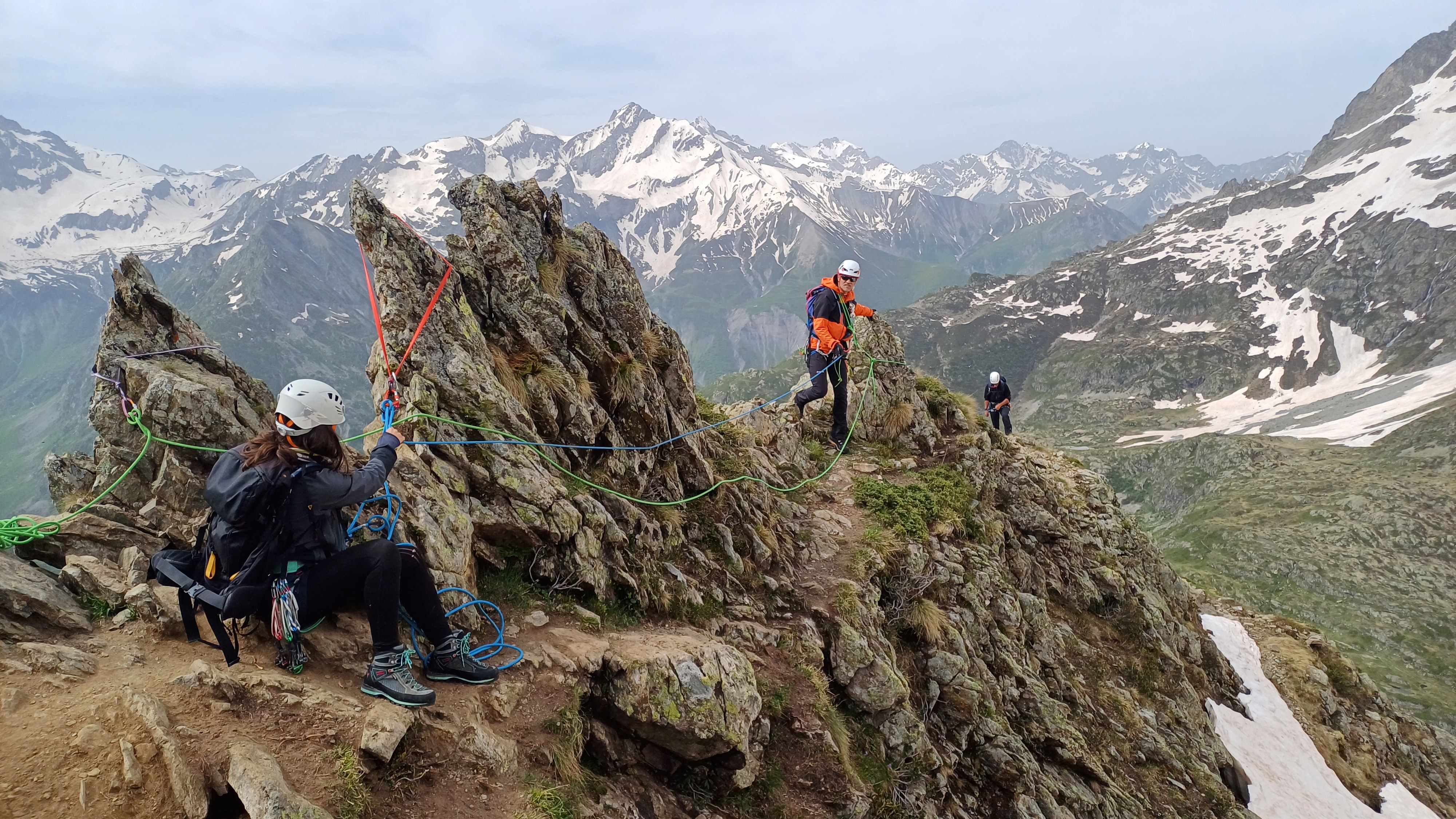 Week-end "XXL" alpinisme aux Rouies