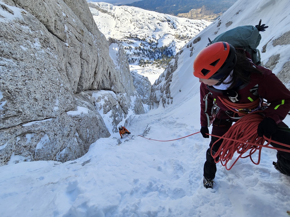 Week-end initiation alpinisme hivernal