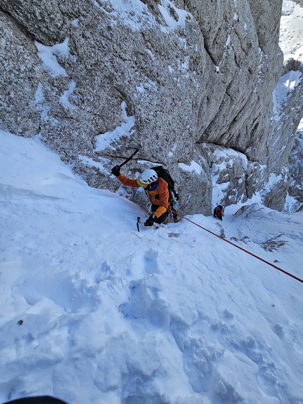Week-end initiation alpinisme hivernal
