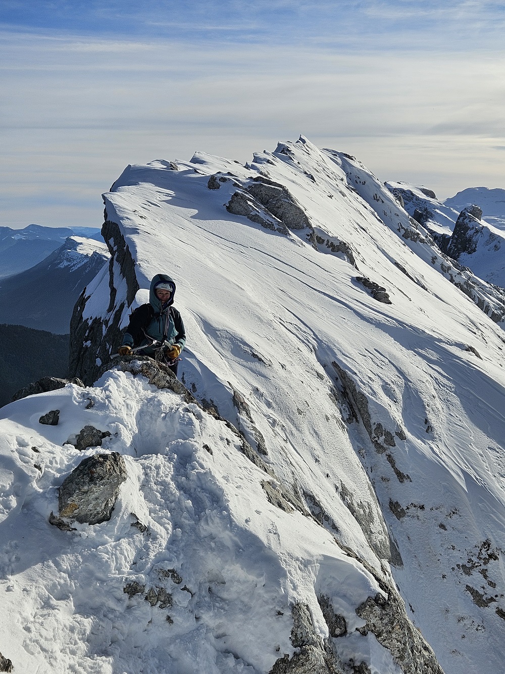 Week-end initiation alpinisme hivernal