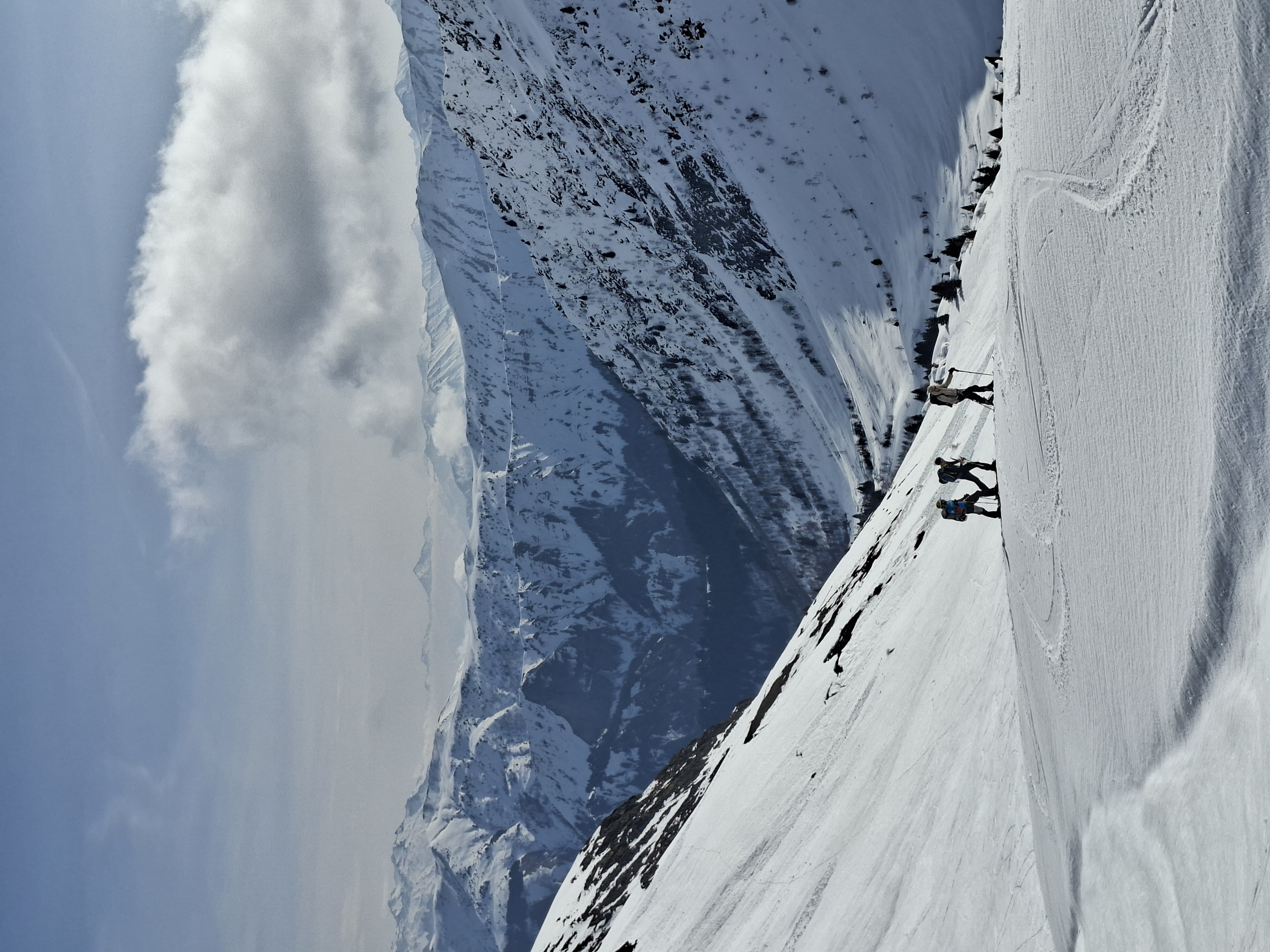 Sortie collective au Col du Tepey (Belledonne)