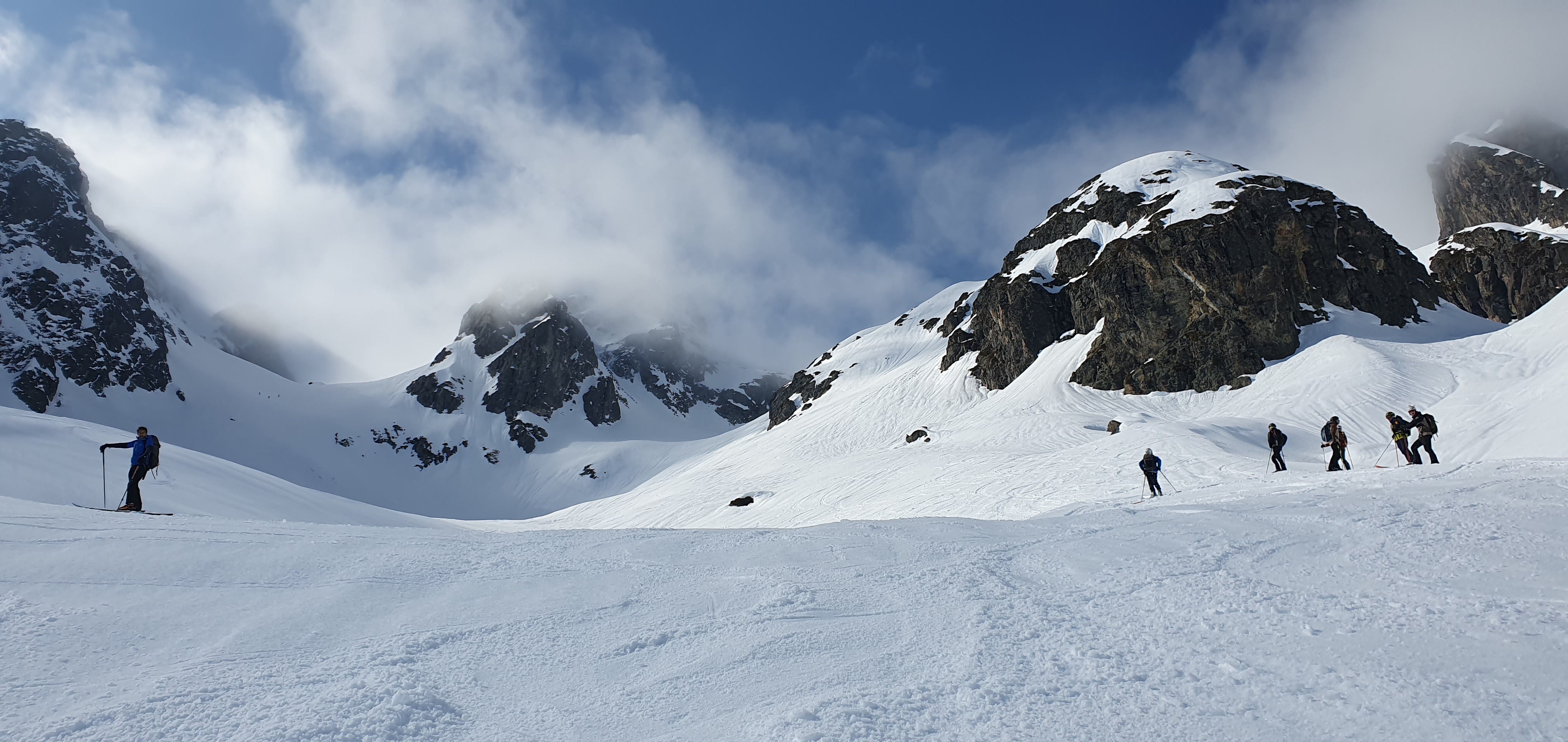 Sortie collective au Col du Tepey (Belledonne)