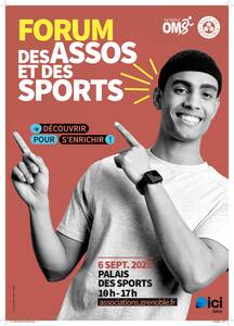 Forum des Associations Samedi 6 septembre au Palais des Sports de Grenoble 10h00 - 17h00