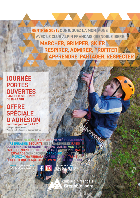 JOURNEE PORTES-OUVERTES SAMEDI 11 SEPTEMBRE 2021