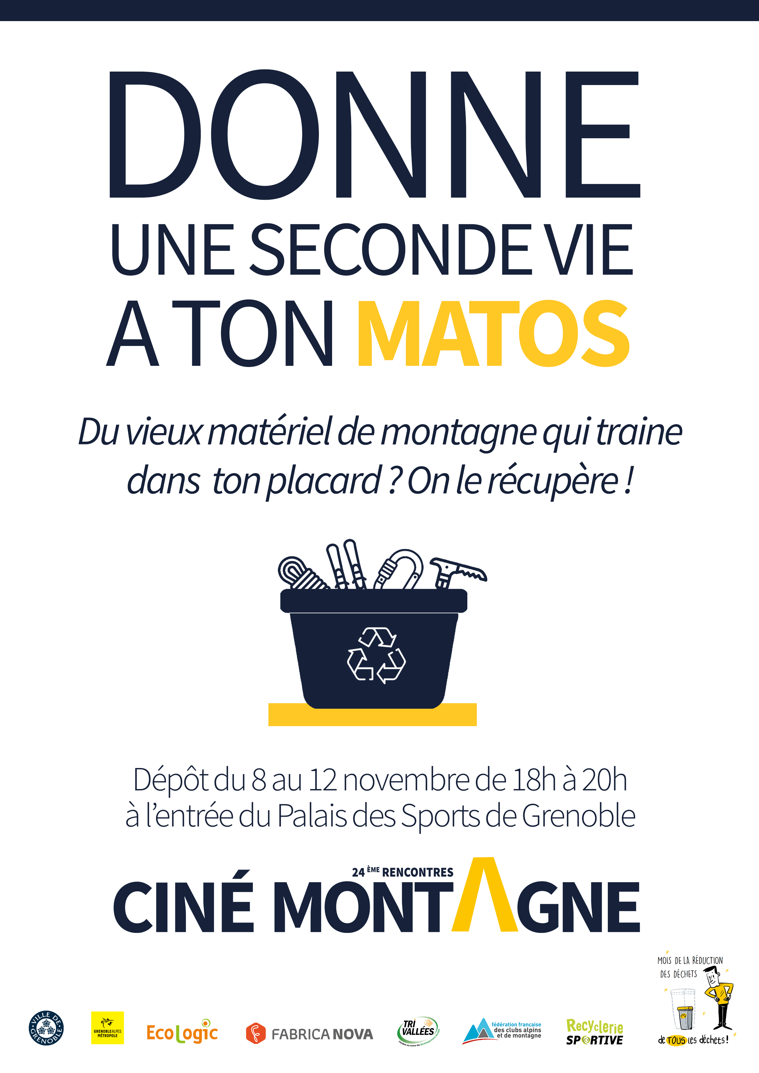 Donne une seconde vie à ton matos!!!