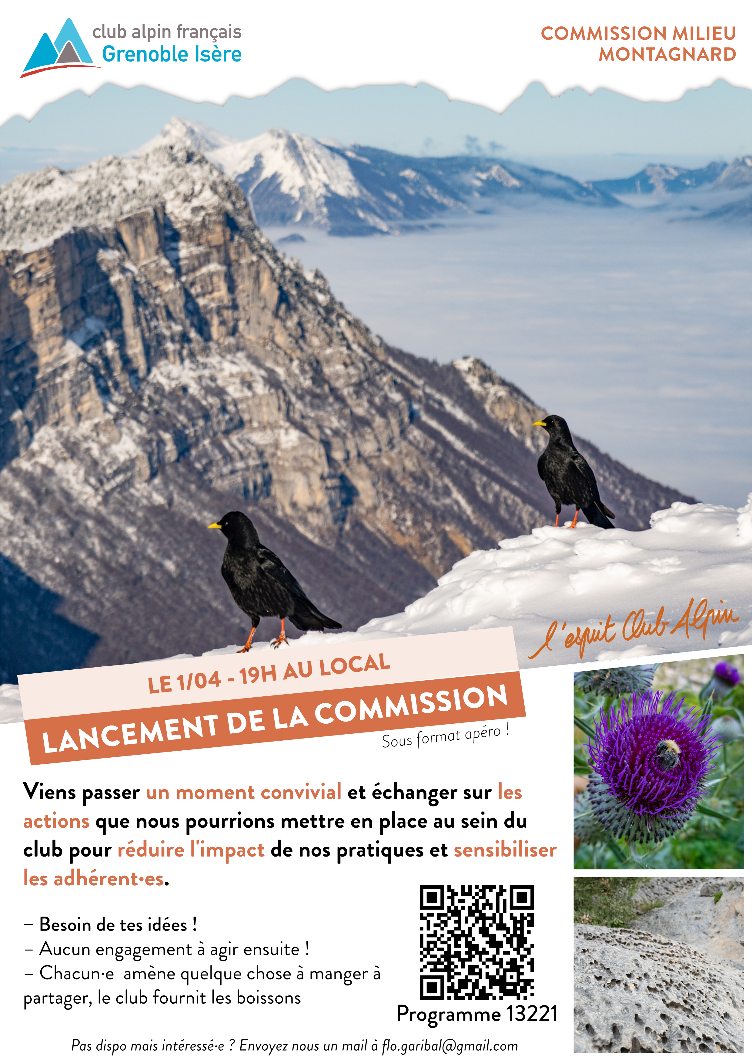 La commission Milieu Montagnard (MiMo) revient et a besoin de vous ! 🫵
