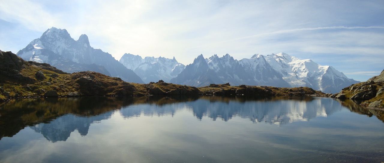 SORTIE EXCEPTIONNELLE - BALCONS DU MONT BLANC AU PIED DES AIGUILLES ROUGES