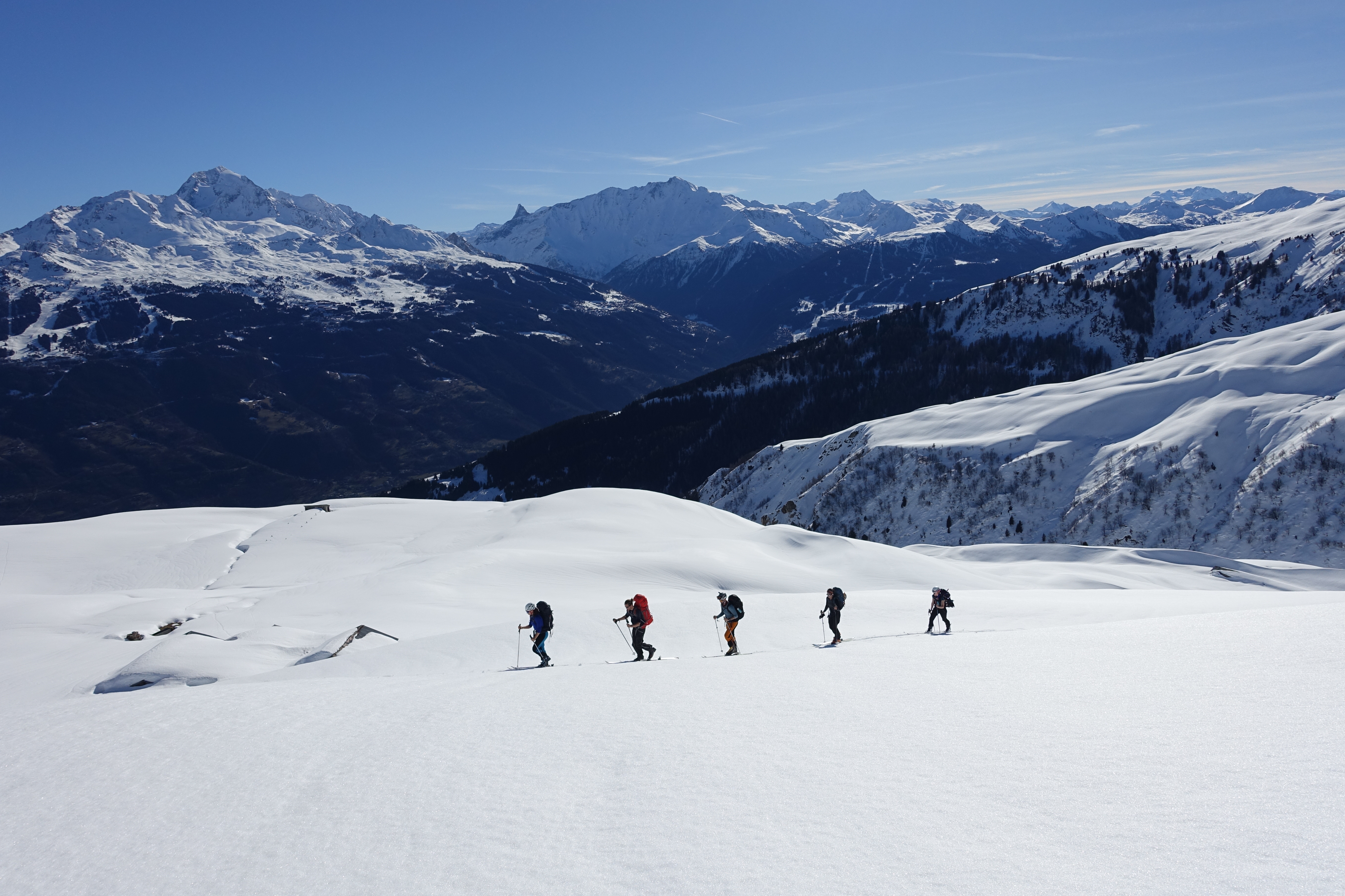Grand tour du Roignais en ski de montagne