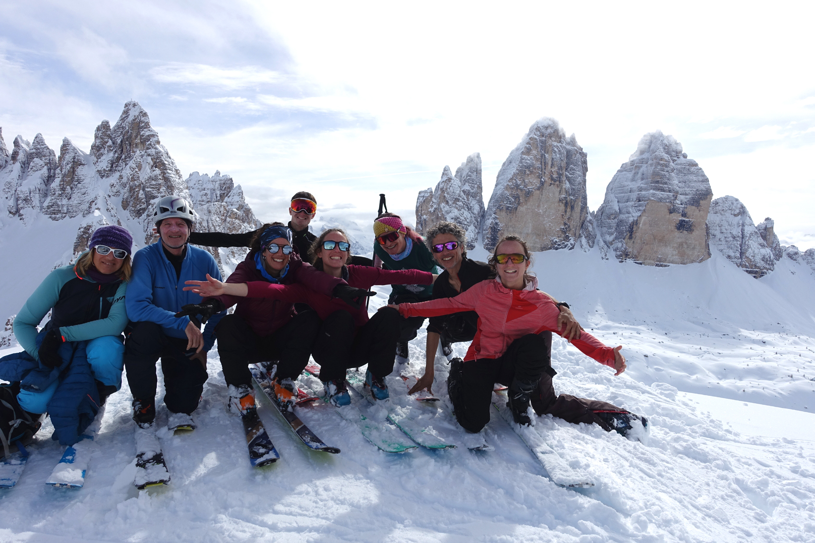 Une semaine de ski dans les Dolomites