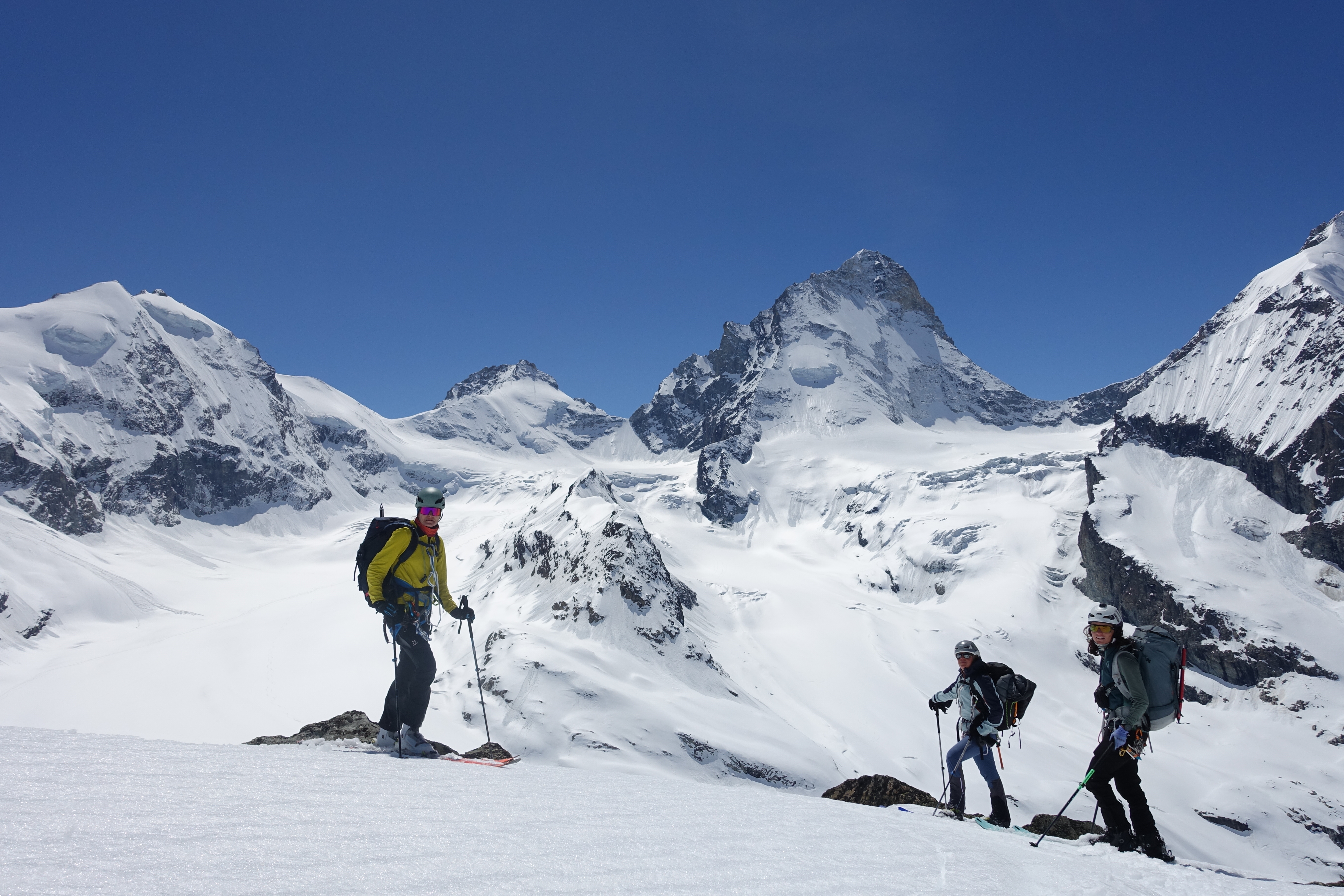 Raid à ski depuis Zinal (haute route impériale)