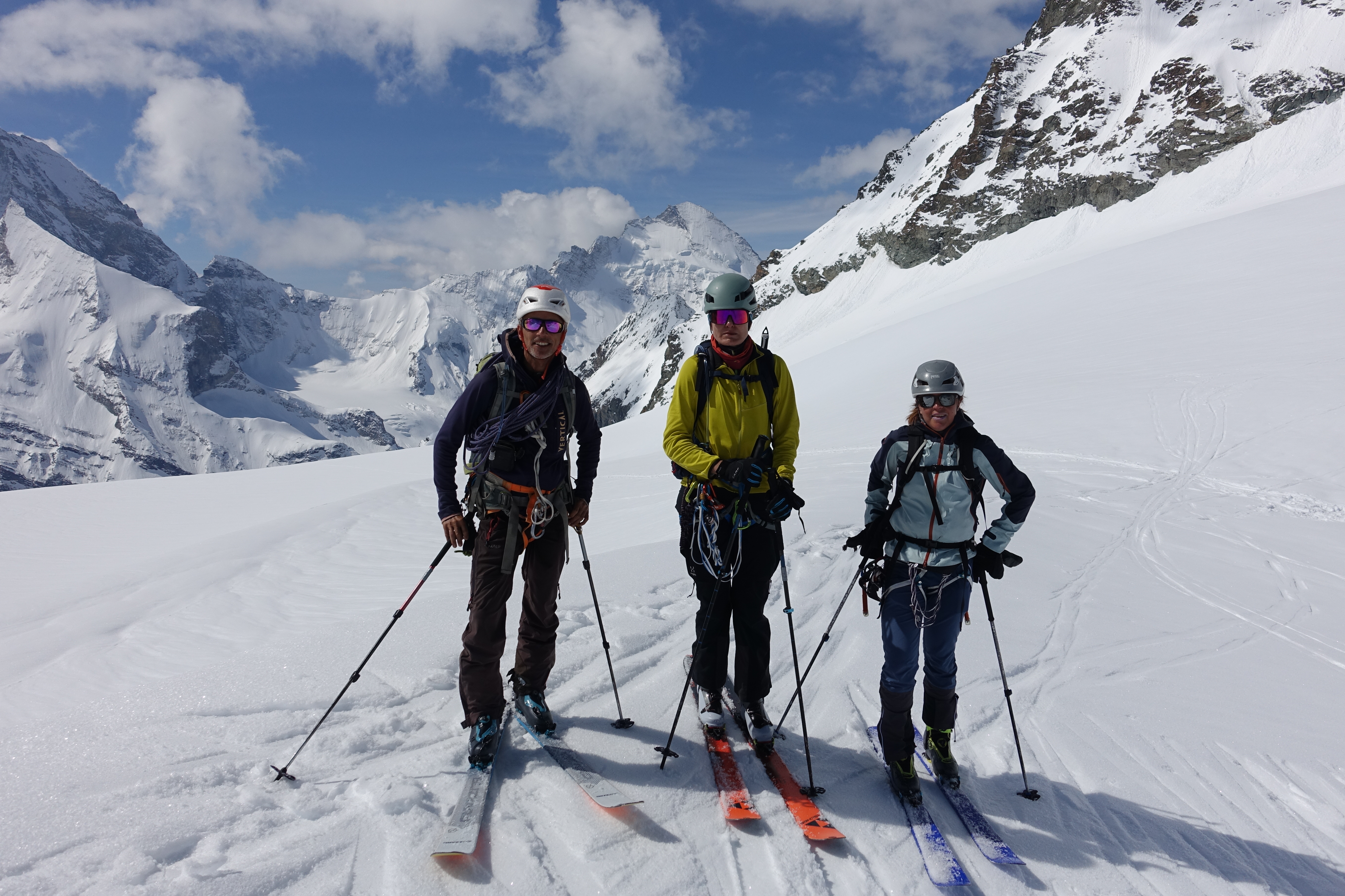 Raid à ski depuis Zinal (haute route impériale)