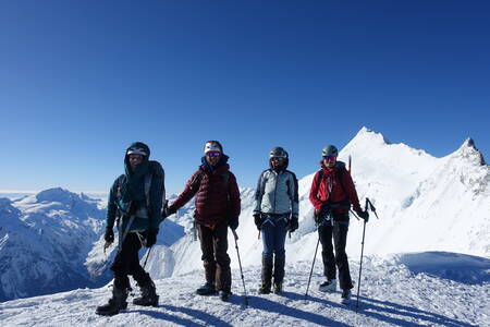 Raid à ski depuis Zinal (haute route impériale)