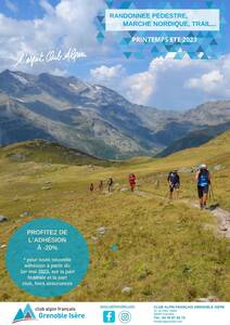 Envie d'adhérer pour ce printemps et cet été ?
