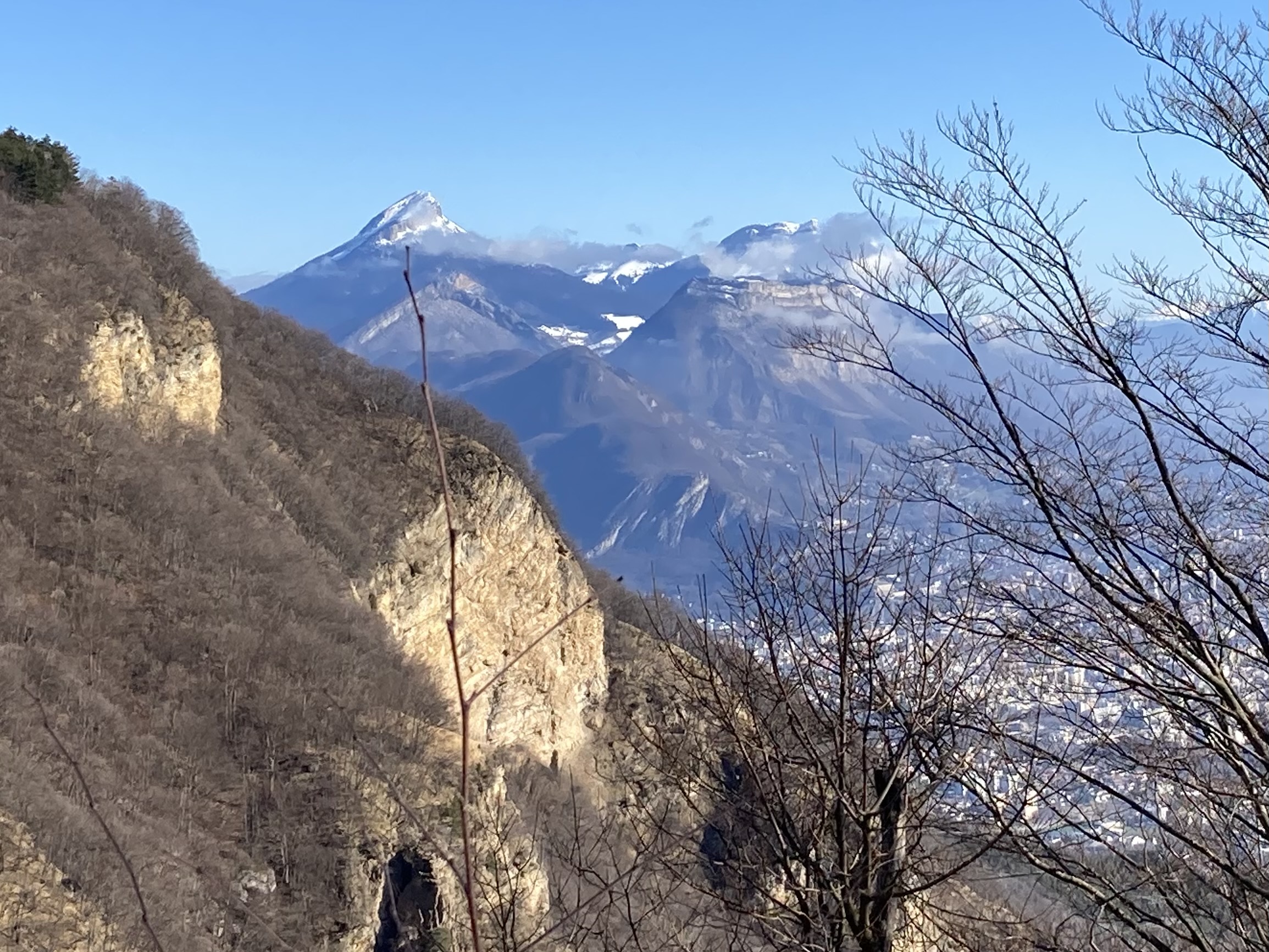 La Marche Nordique du Samedi 19 Mars au Peuil à Claix
