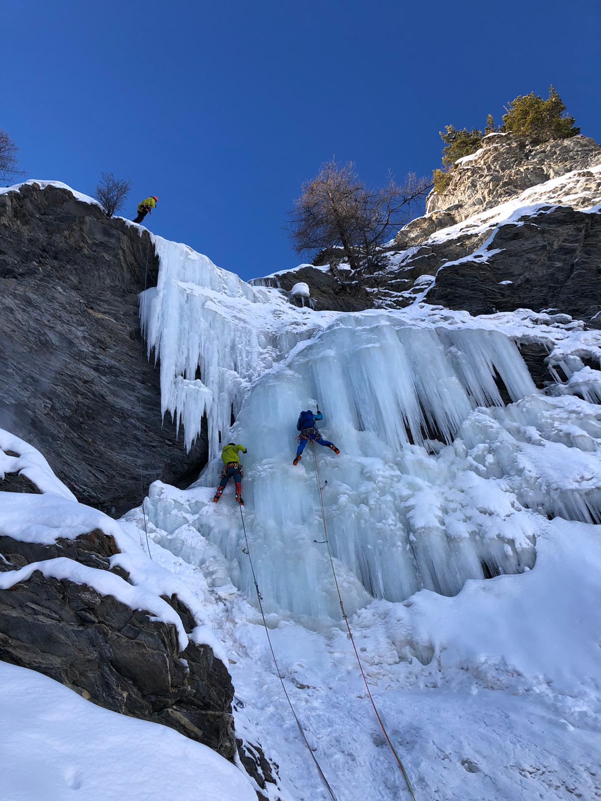 Stage cascade de glace Alpi +