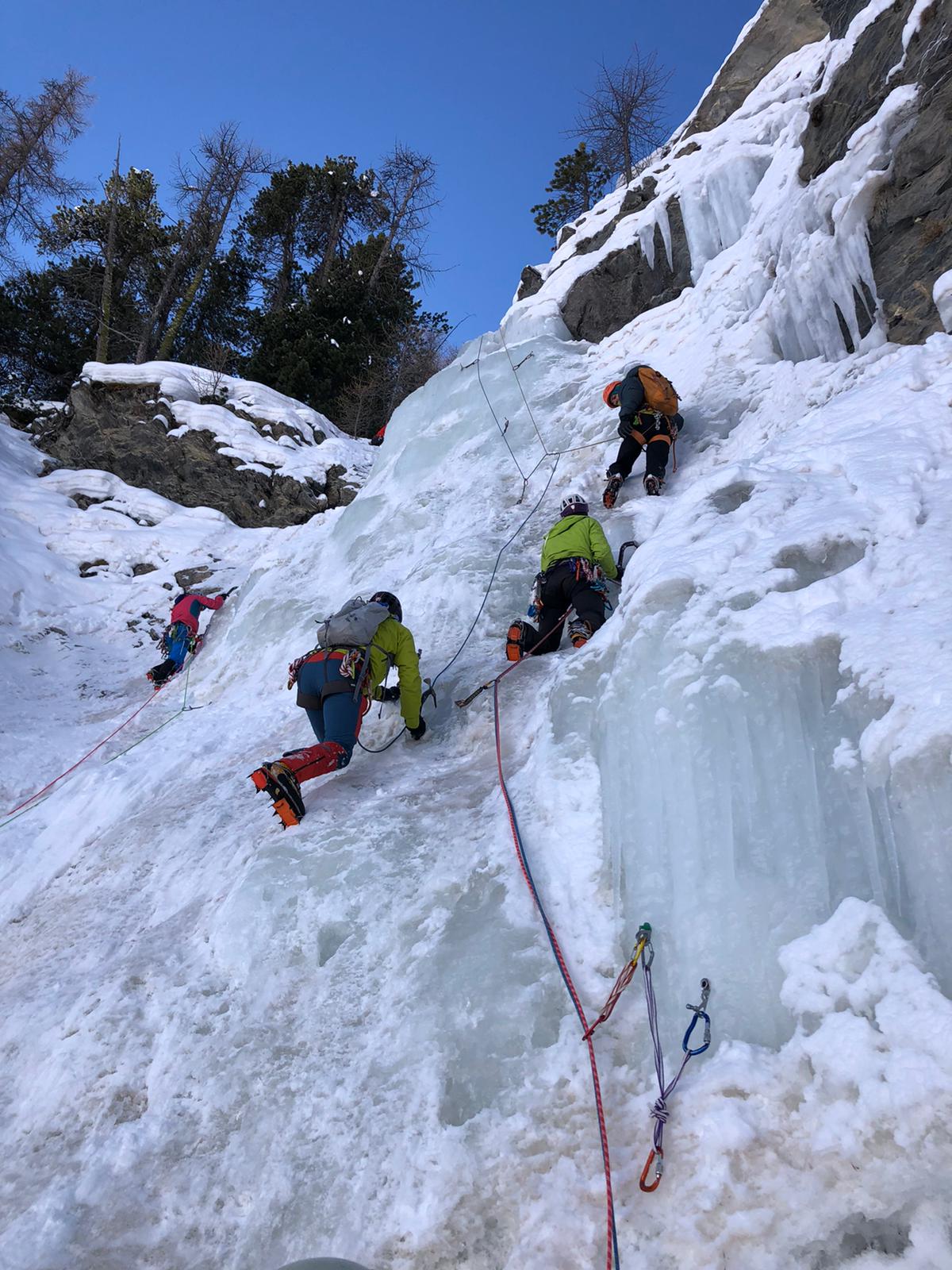 Stage cascade de glace Alpi +