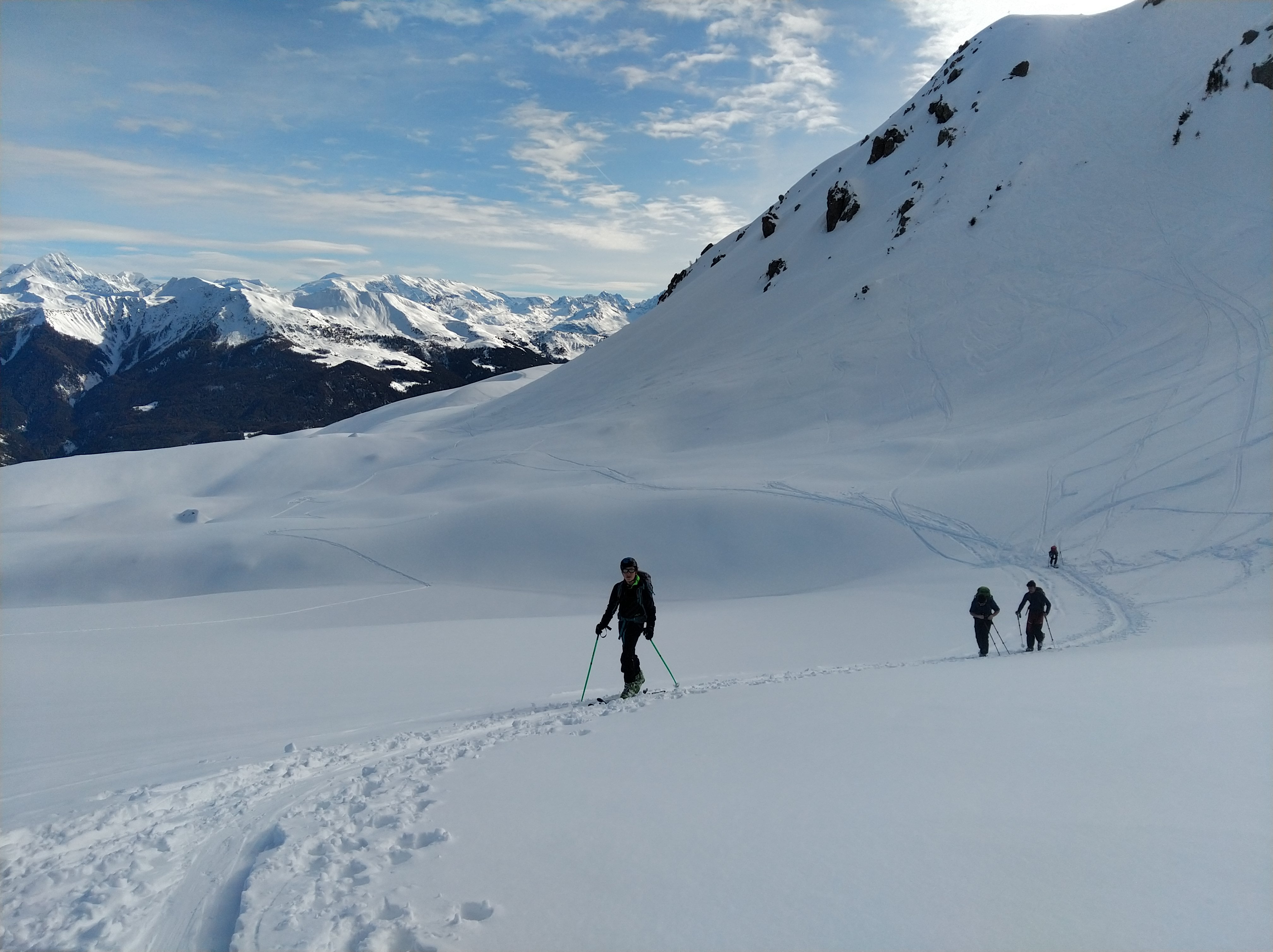 Stage ski de randonnée en Lauzière avec l'école d'aventure