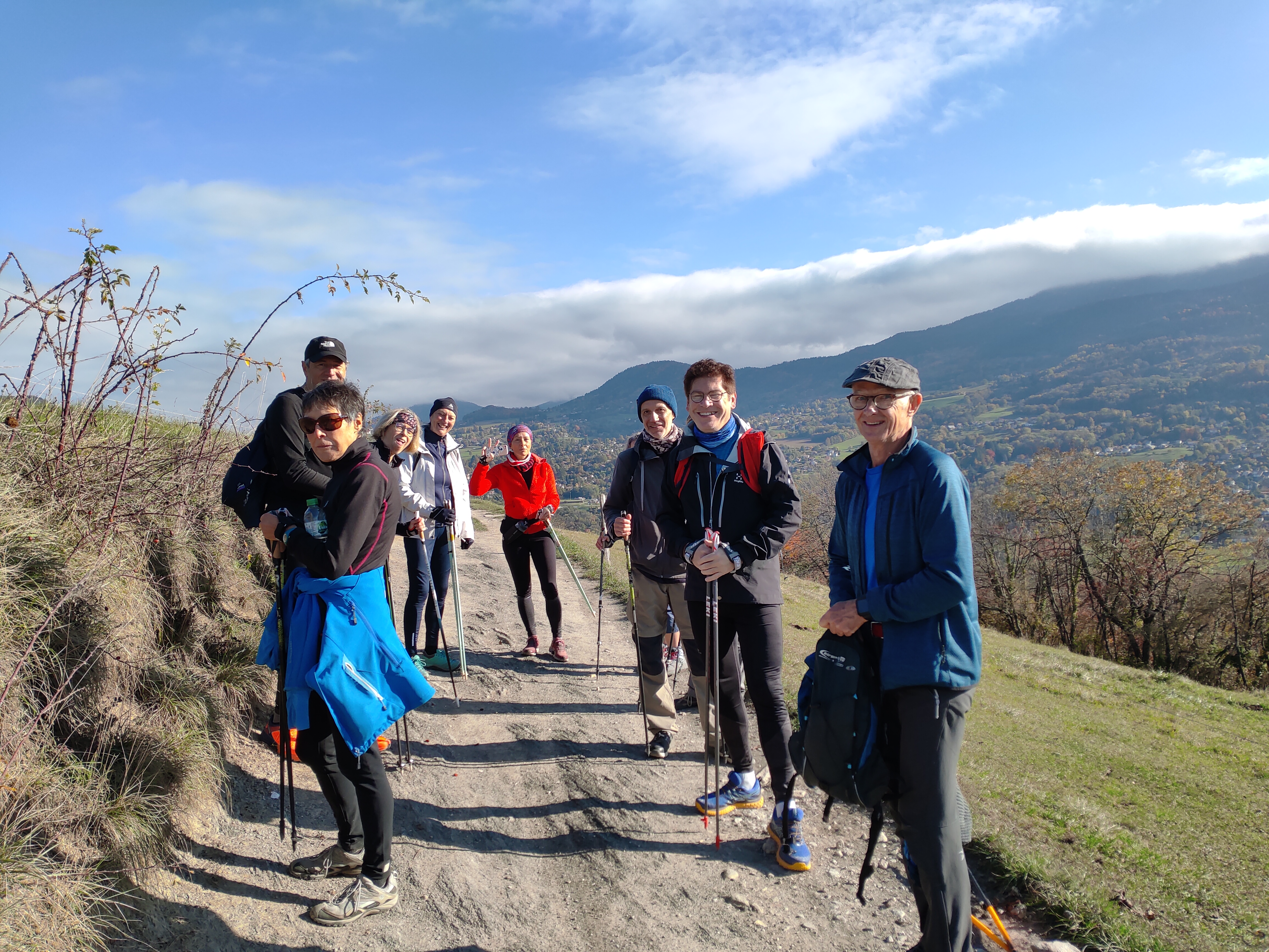 MARCHE NORDIQUE BRIE /VAULNAVEYS LE HAUT / BRIE