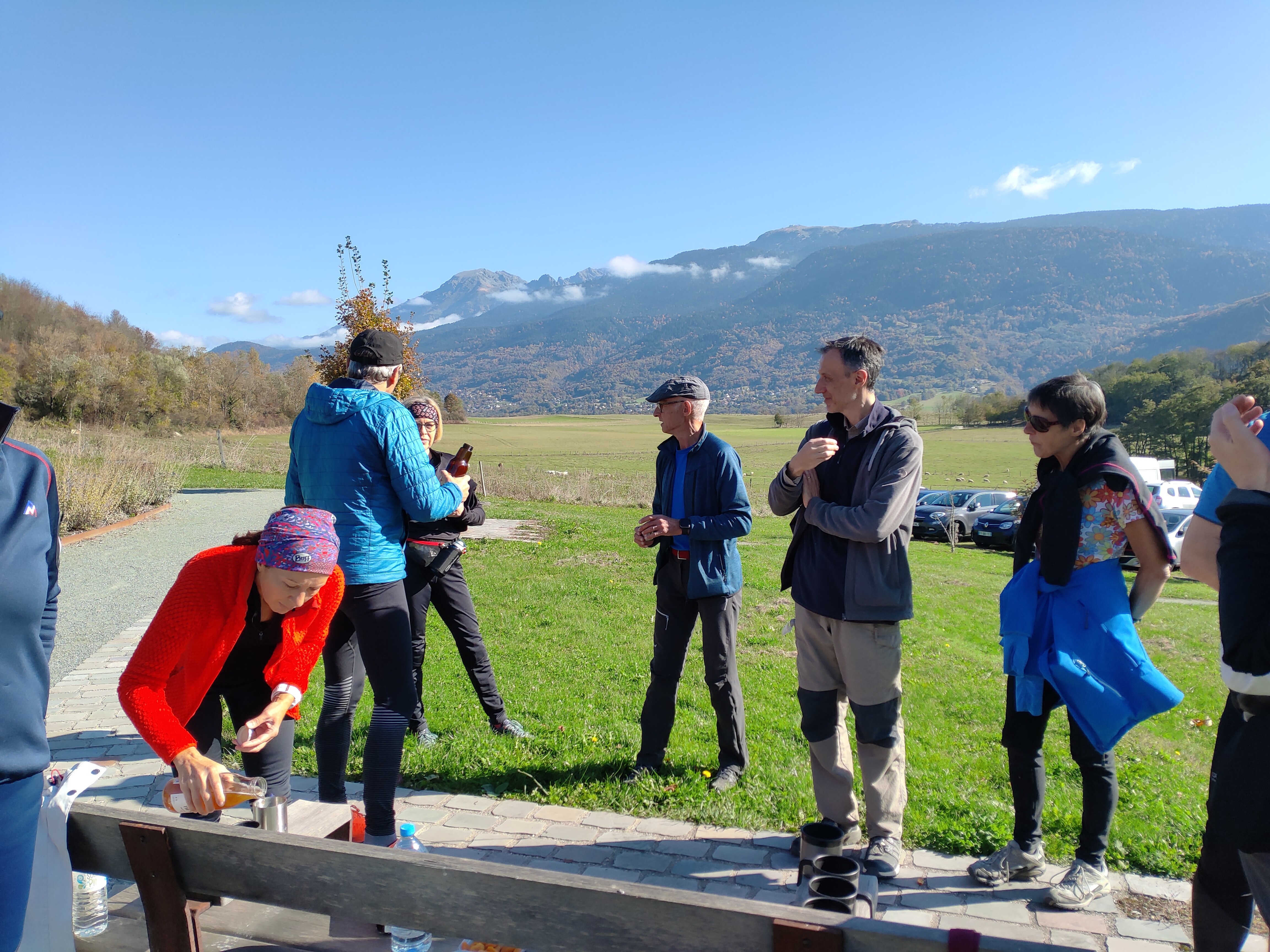 MARCHE NORDIQUE BRIE /VAULNAVEYS LE HAUT / BRIE