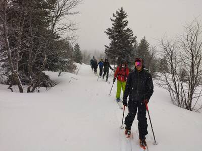 Ski en étoile école d'aventure