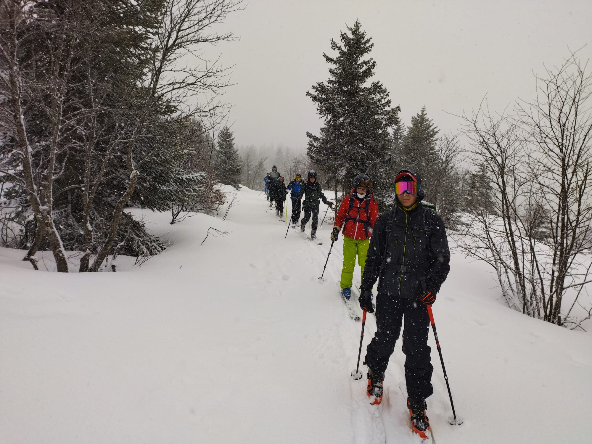 Ski en étoile école d'aventure