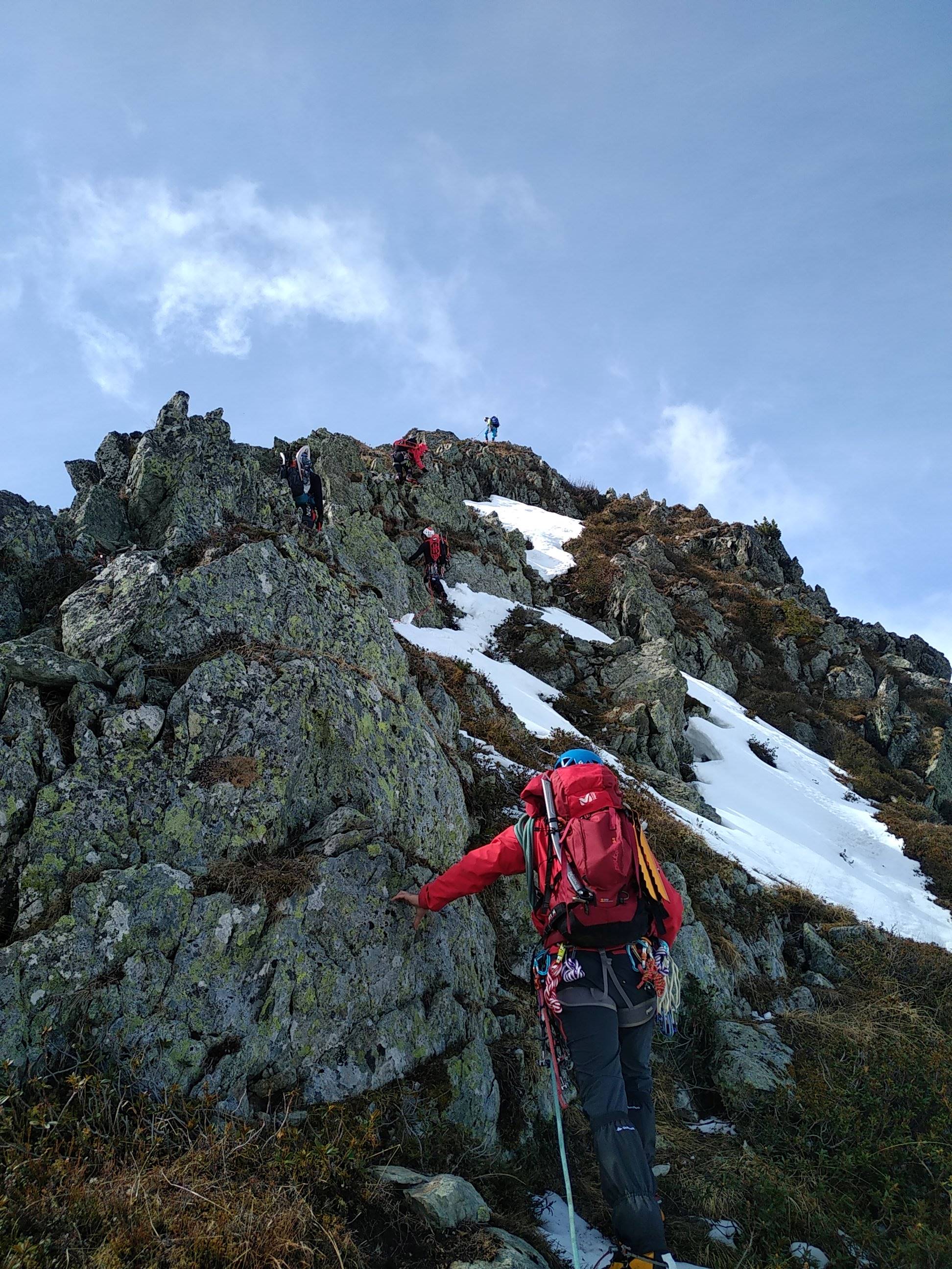 Formation alpi Autonomie + : enfin des courses pour ce 3ème week-end de formation