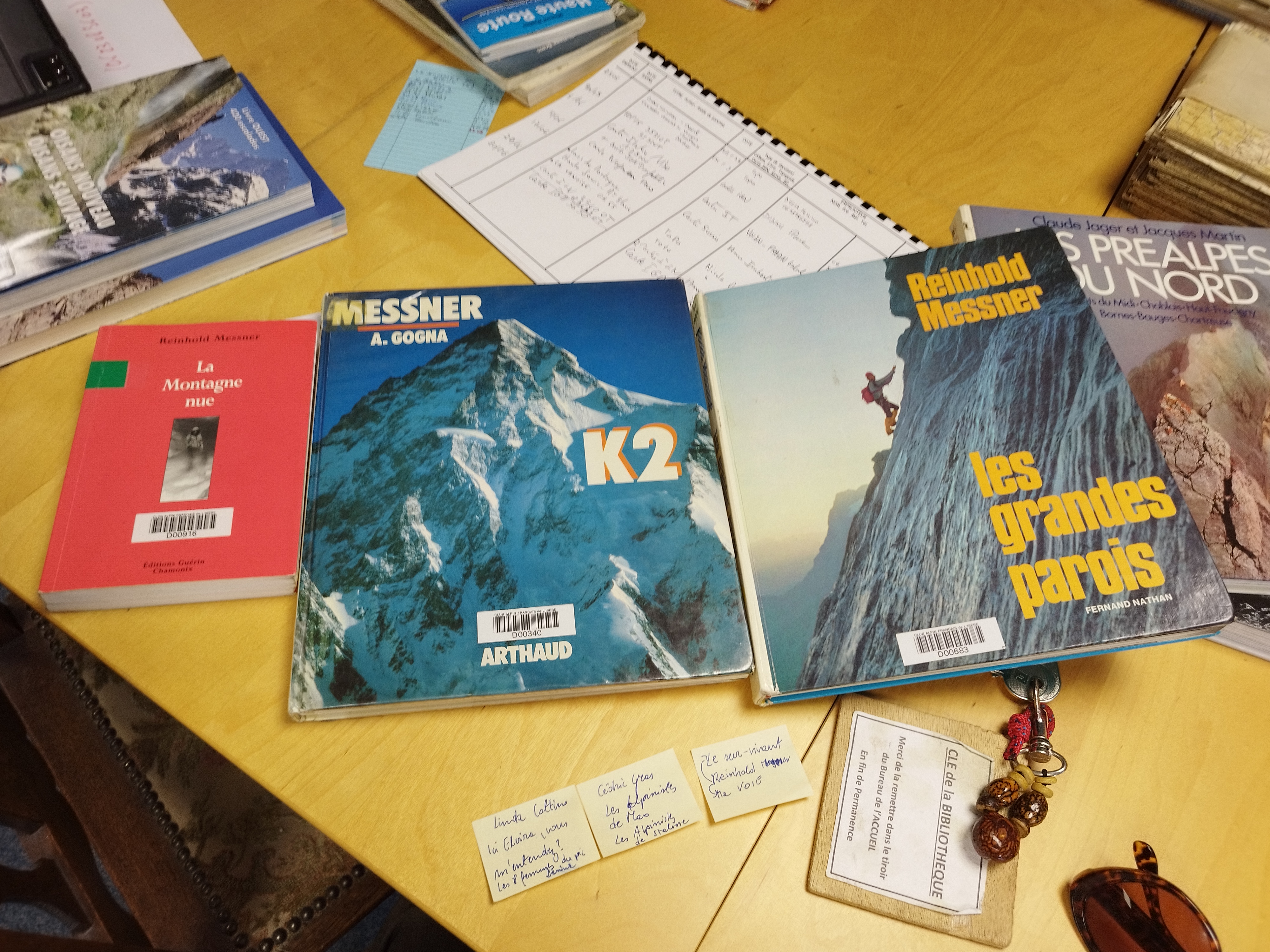 Saison estivale à la bibliothèque du CAF GI