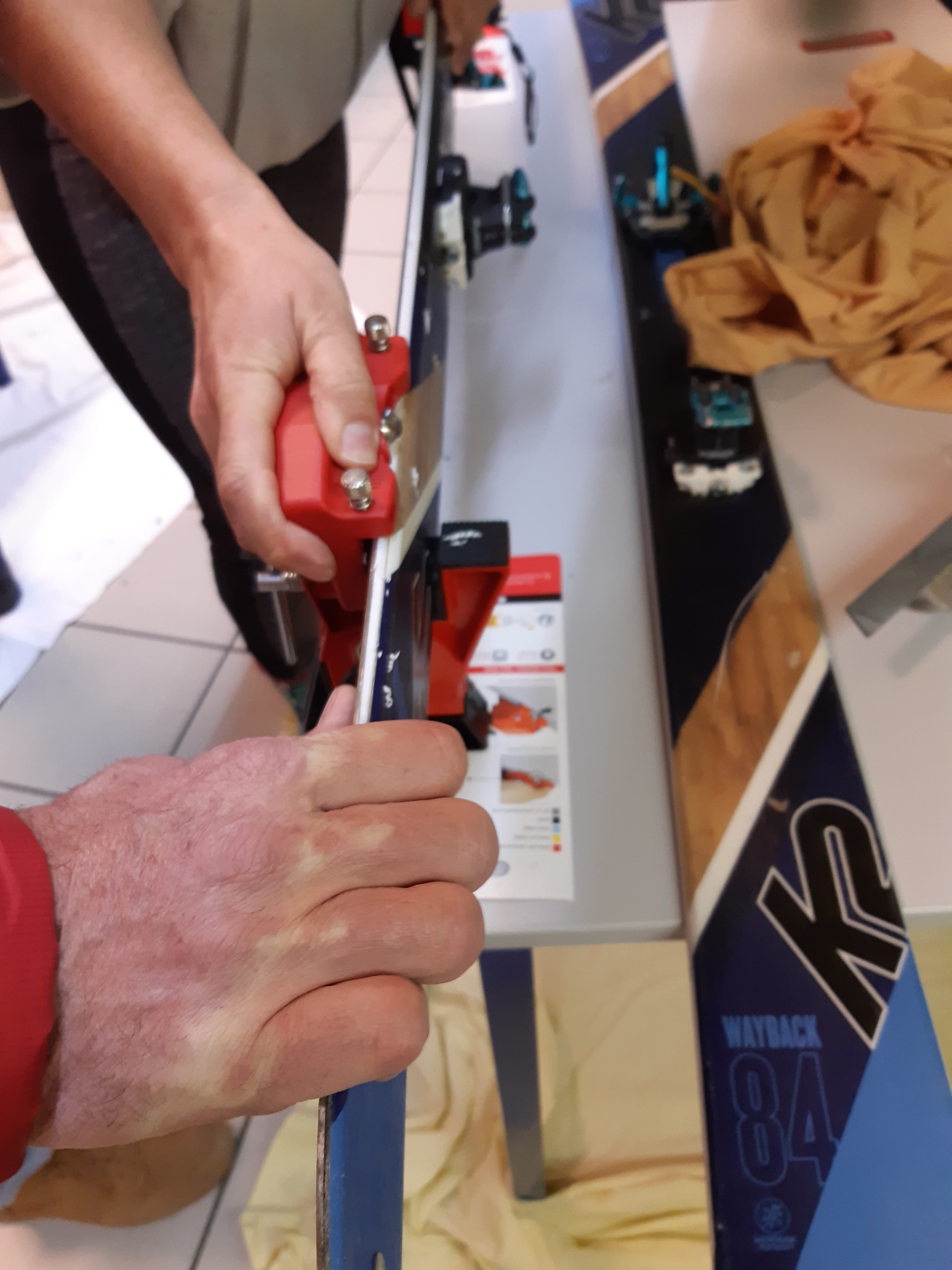 Atelier entretien skis - Lundi 23 décembre 17h30/20h30