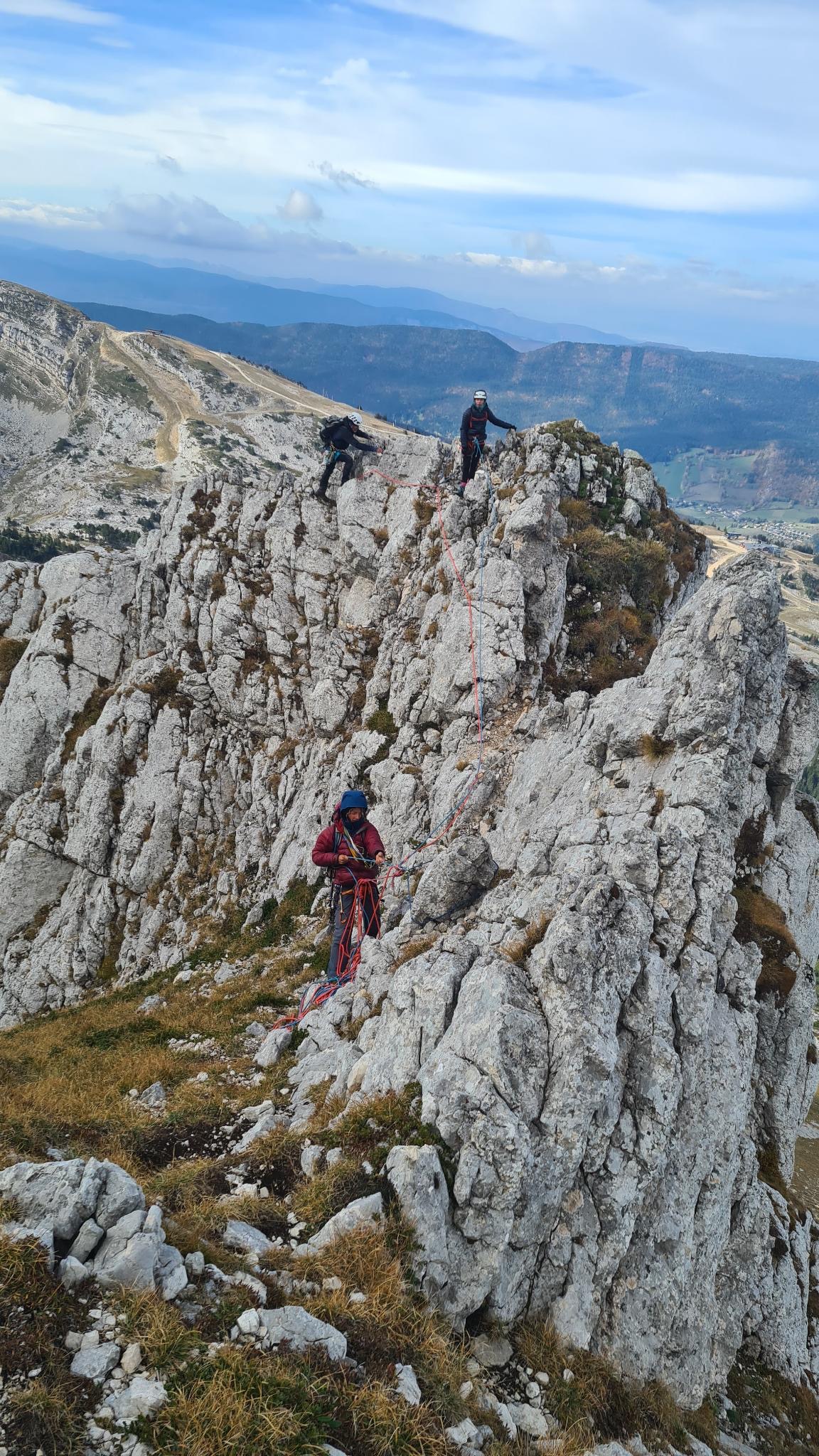Camp de Base Alpinisme Automne – Un week-end d’apprentissage dans le Vercors