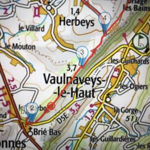 MARCHE NORDIQUE BRIE /VAULNAVEYS LE HAUT / BRIE. SORTIE POUR TOUT NIVEAU !