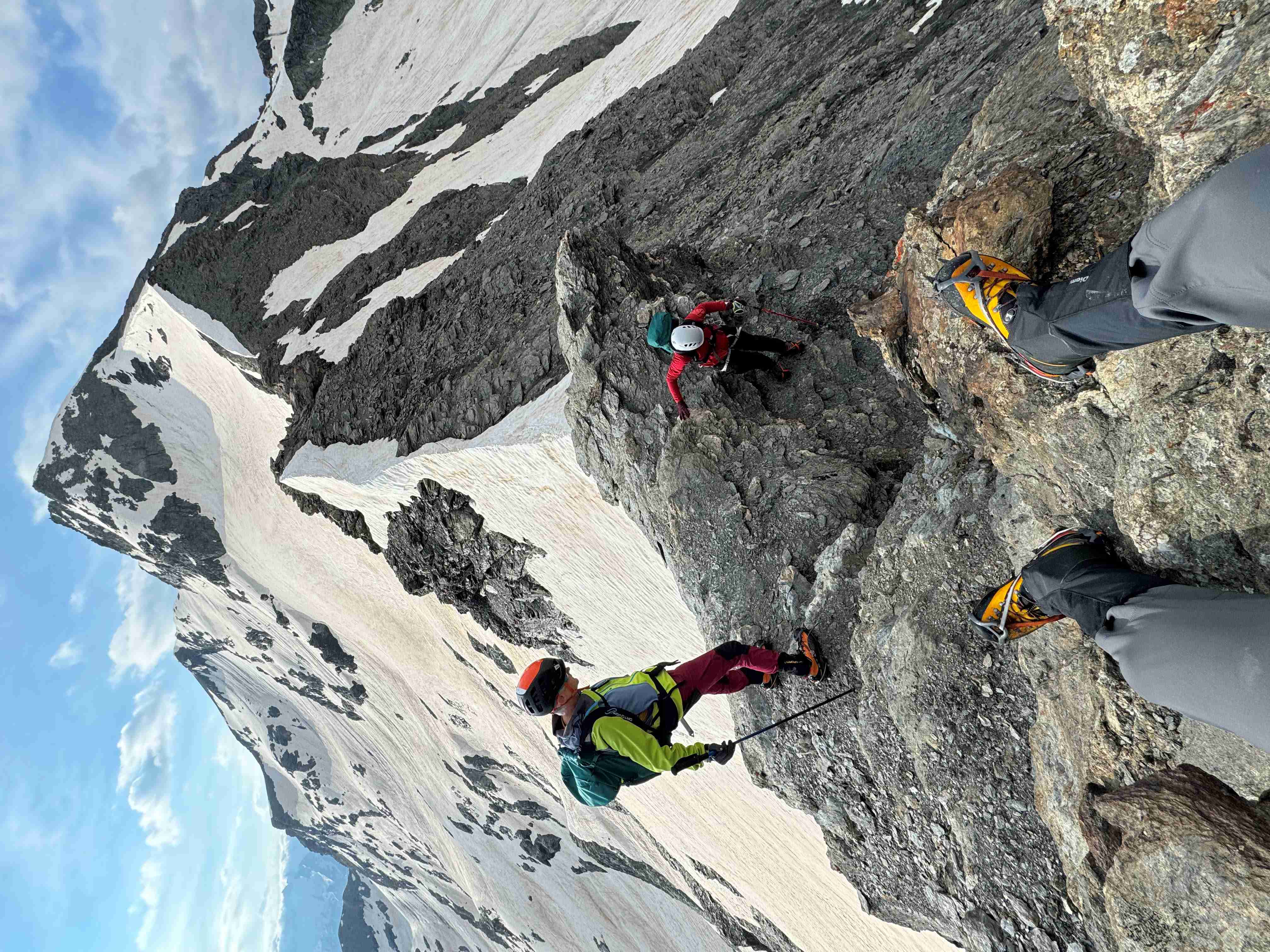 Collective à la Pointe de Méan-Martin