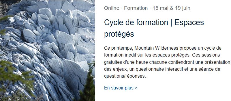 Les rendez-vous "Milieu Montagnard" de Mai