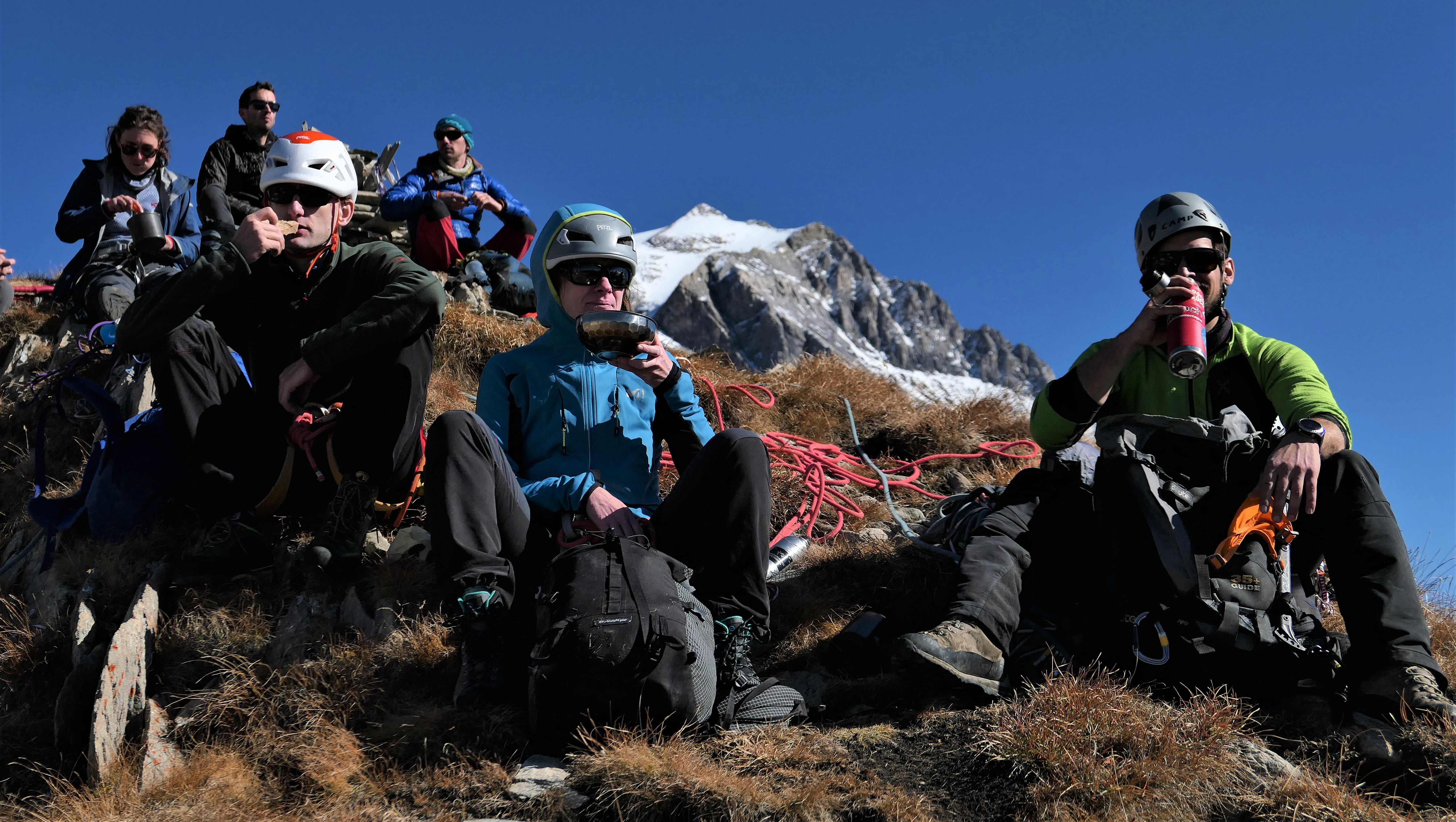 Aiguille de la Vanoise : Traversée des arêtes