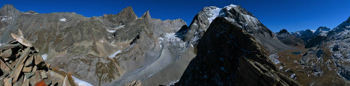 Aiguille de la Vanoise : Traversée des arêtes