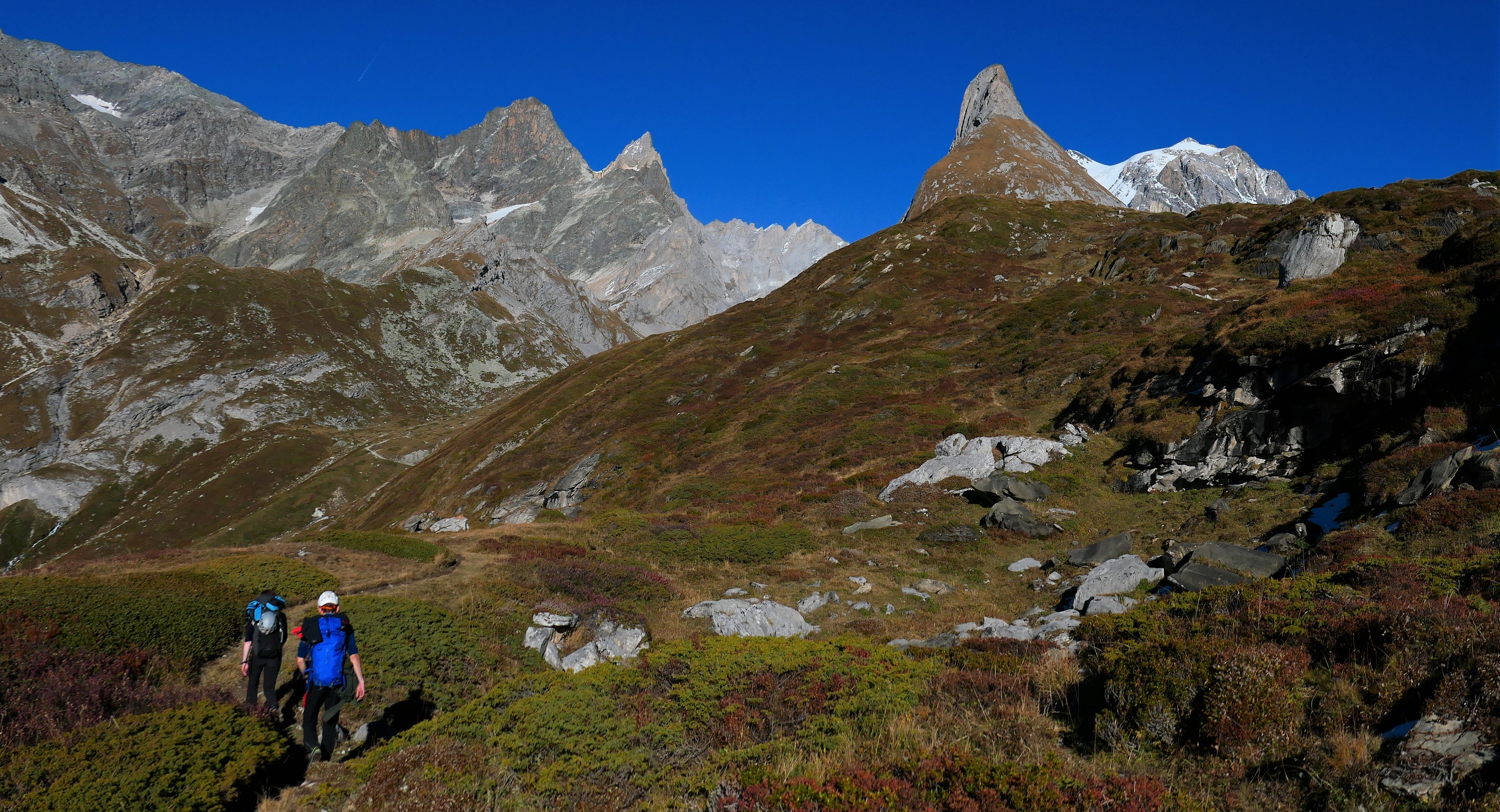 Aiguille de la Vanoise : Traversée des arêtes