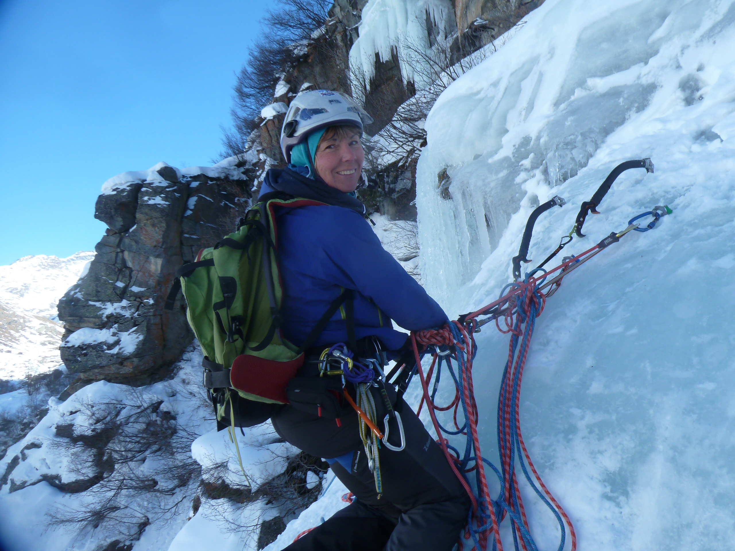 Cycle "vers l'autonomie cascade de glace" en Maurienne