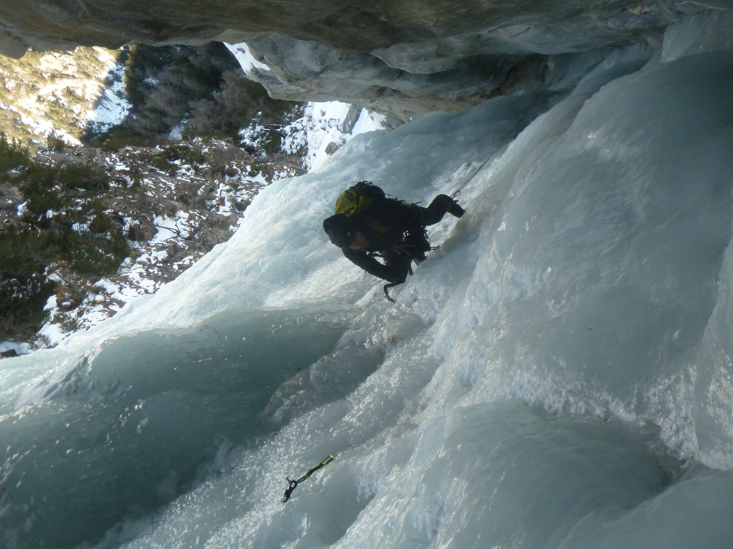 Cycle "vers l'autonomie cascade de glace" en Maurienne