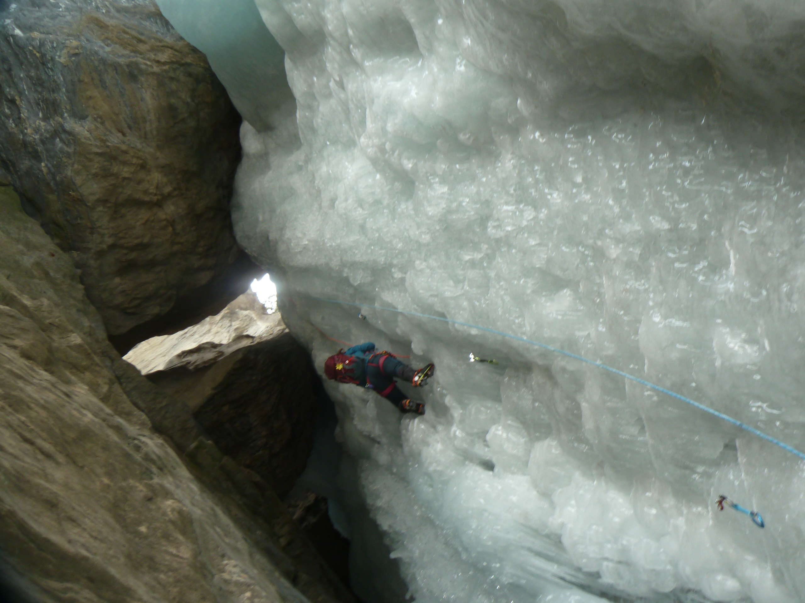 Cycle "vers l'autonomie cascade de glace" en Maurienne