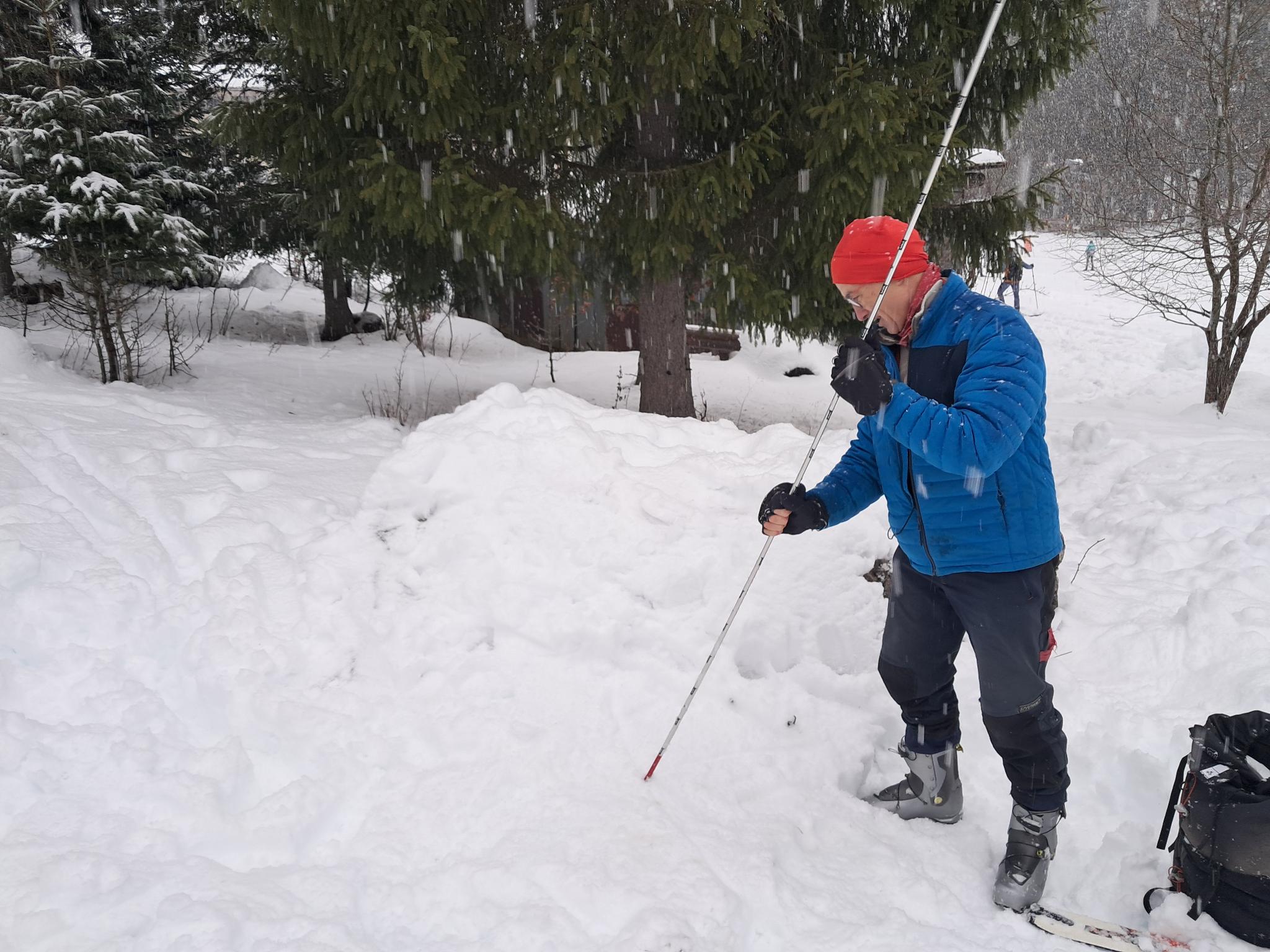 Début des formations DVA chez les skieurs