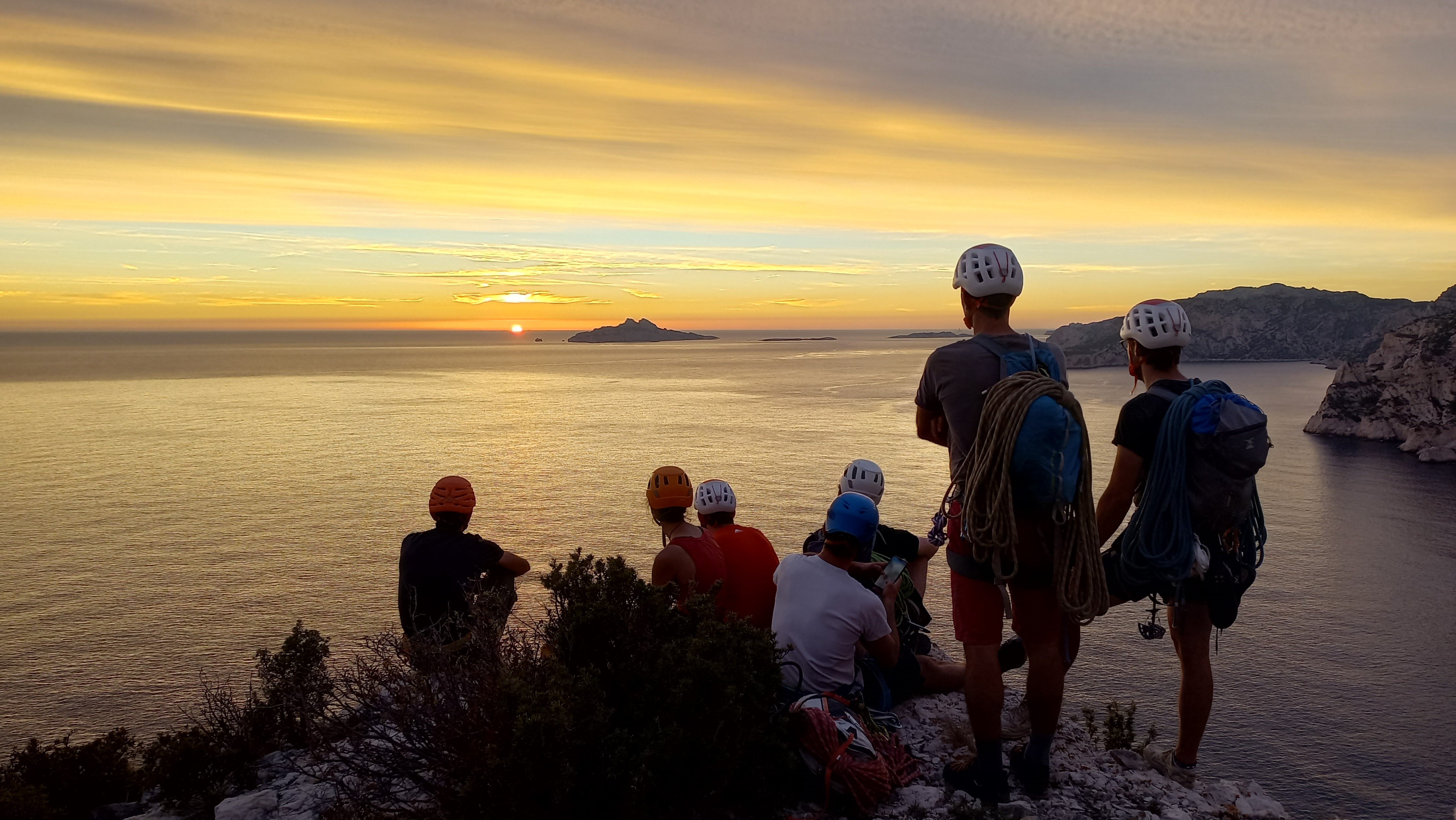 Par les calanques : Un stage Alpi+ du 10 au 13 novembre 2022