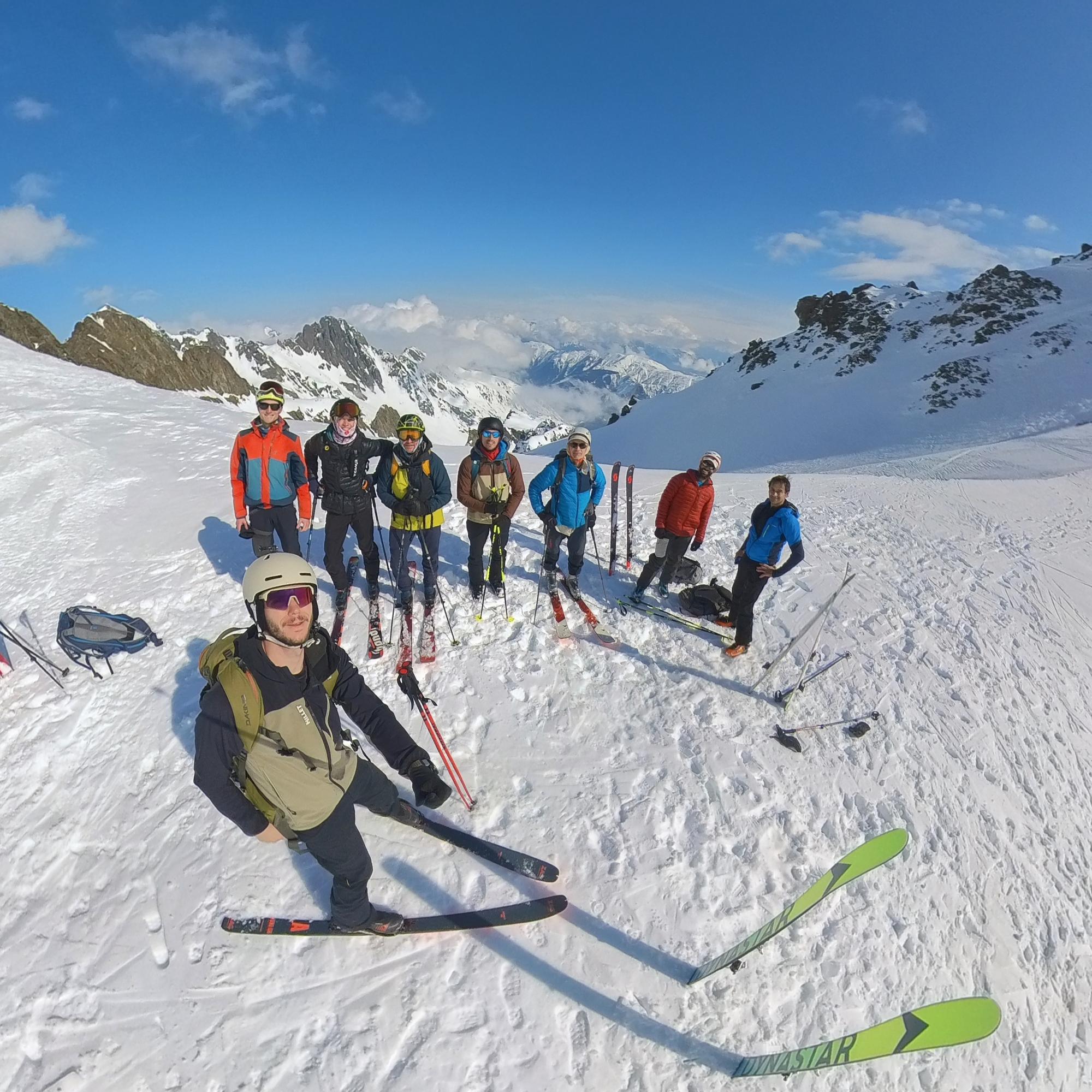 Sortie collective au Col du Tepey (Belledonne)