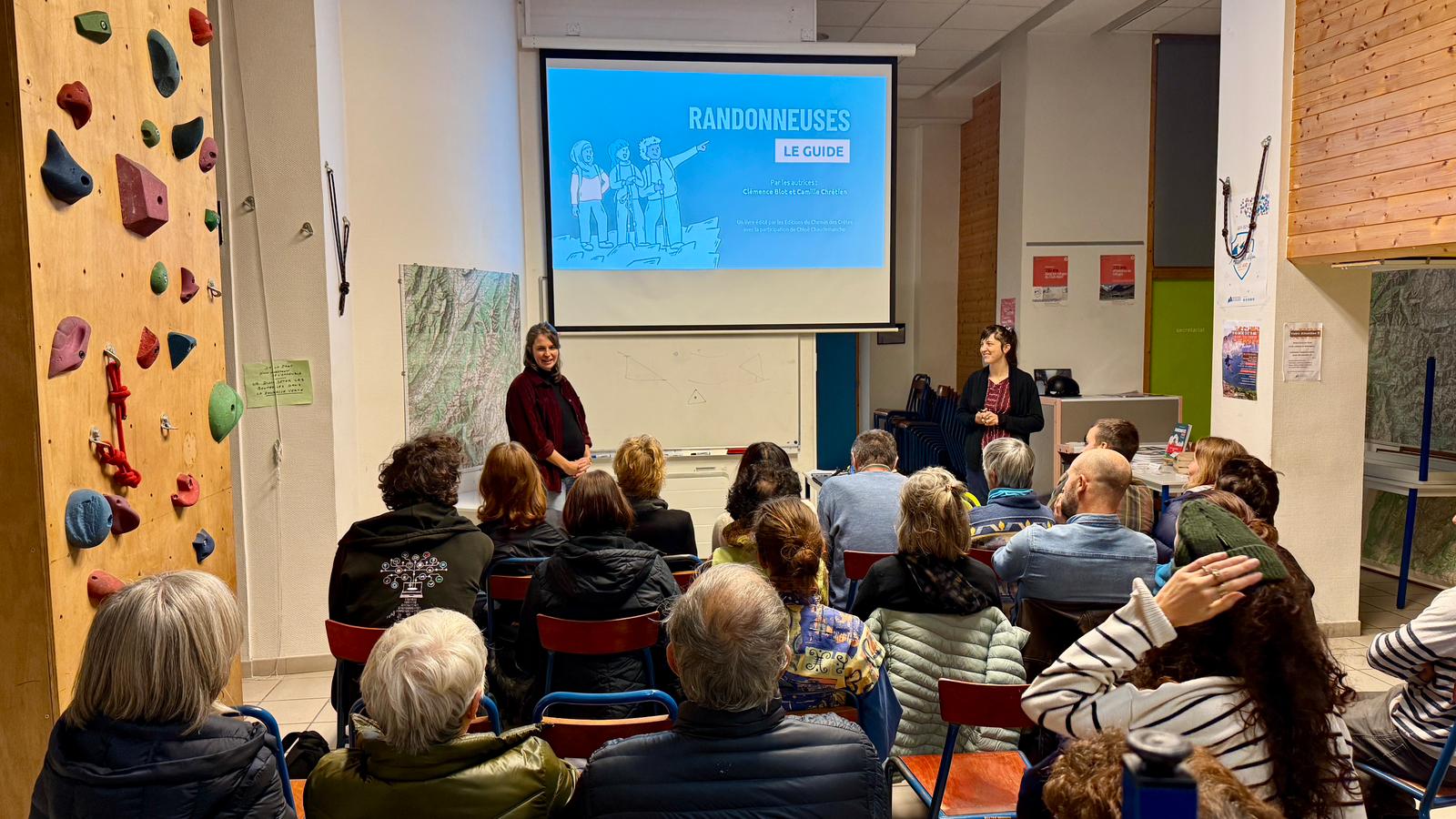 Soirée rencontre autour du livre "Randonneuses" avec les autrices Clémence Blot et Camille Chrétien